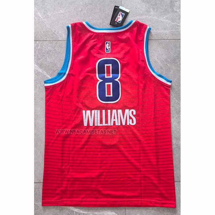 Camiseta Oklahoma City Thunder Jalen Williams NO 8 Statement 2024-25 Naranja